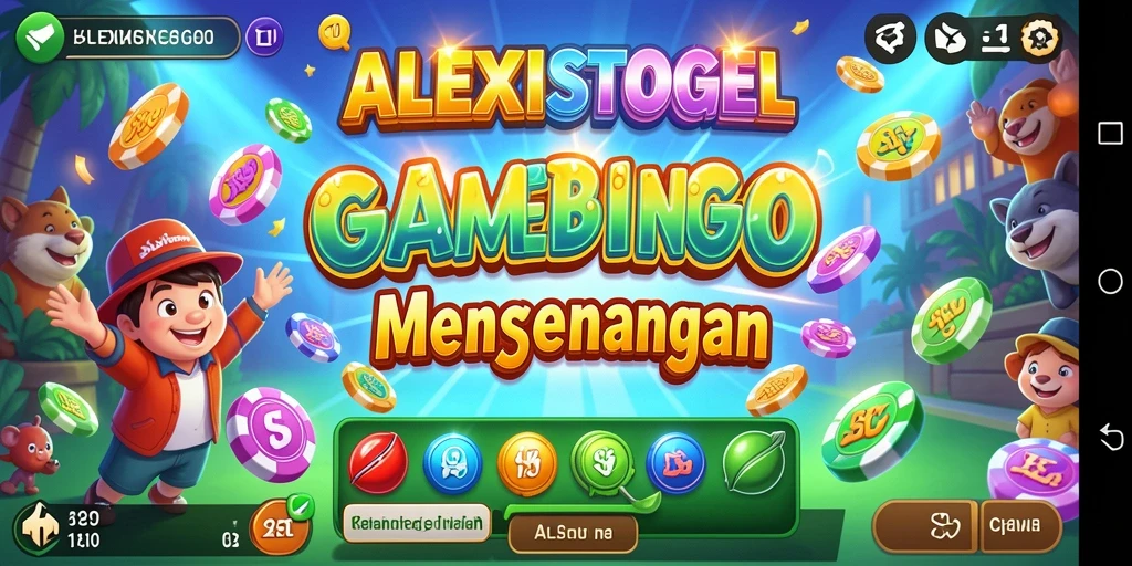 Screenshot ALEXISTOGEL menampilkan pengalaman seru bermain Bingo.