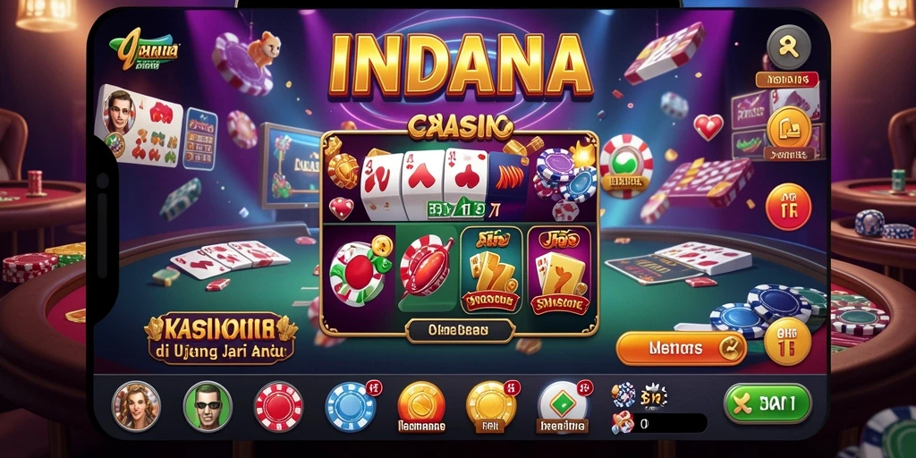 Gameplay Kasino yang seru dan menegangkan di INDAAA.