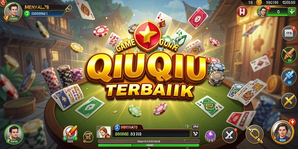 Tampilan gameplay QiuQiu yang seru dan menarik di MENYALA78.