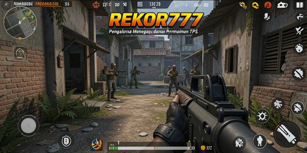 Tampilan permainan memukau dalam gameplay TPS REKOR777.