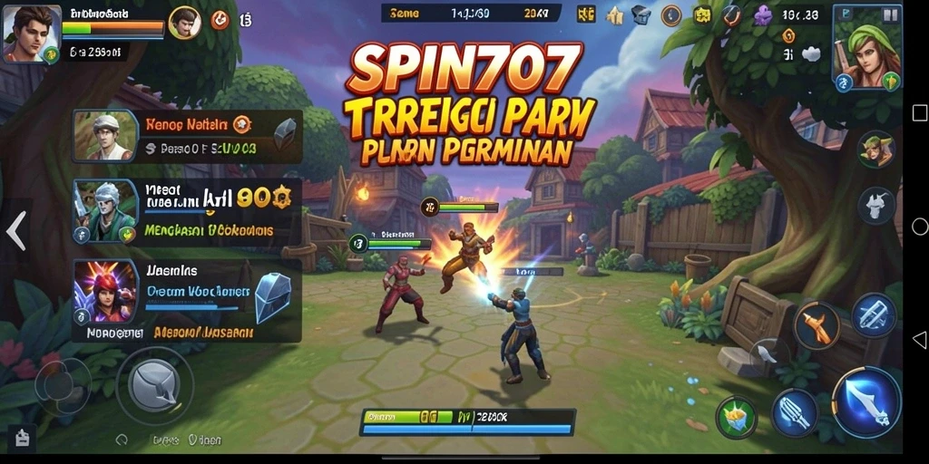 Screenshot gameplay SPIN707 menampilkan aksi strategi yang mendebarkan.